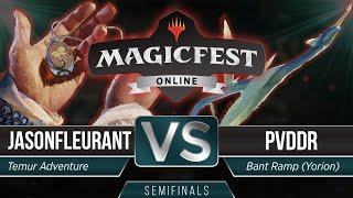 JasonFleurant vs PVDDR  MagicFest Online Season Two Semifinals