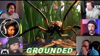 Gamers React to the First Spider Attack  Grounded