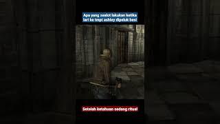 inilah yang dilakukan zealot dibalik besi ketika ketahuan sedang ritual #residentevil4