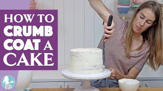 How to Crumb Coat a Layer Cake