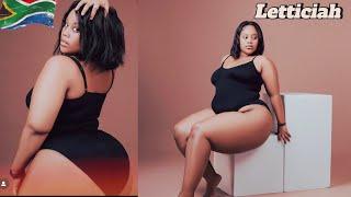 Meet the plus size instagram model from South Africa Letticiah BiographyWikiFacts