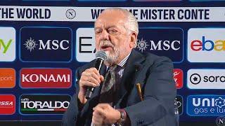 DE LAURENTIIS risponde a CalcioNapoli24  Sentite cosa dice il presidente