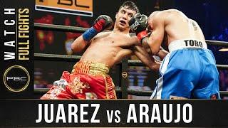 Juarez vs Araujo FULL FIGHT Apri 17 2021  PBC on FOX