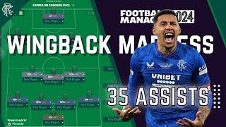 The 4321 WINGBACK MADNESS Rangers FM24 Tactic  Tavernier 51 G+A