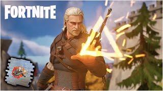 FORTNITE GERALT OF RIVIA QUESTS Challenge Locations & Rewards Page 1 & 2