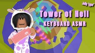 Tower of Hell keyboard ASMR  NEW KEYBOARD