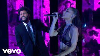 The Weeknd & Ariana Grande - Save Your Tears Remix Live at The iHeartRadio Music Awards 2021