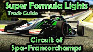 Super Formula Lights Track Guide Spa Wet and Dry