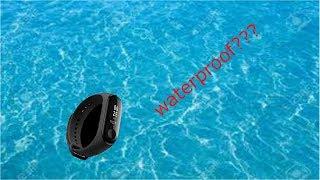 Xiaomi mi band 3 waterproof test 4K