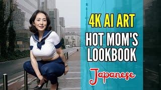 【AI ART】Hot Moms Japanese Pretty Elegant Women  - Ai Lookbook Girlai sexy girlbbw