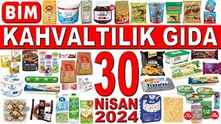 BİM AKTÜEL BU HAFTA SALI  KAHVALTILIK ŞARKÜTERİ  BİM GOFRET ÇİKOLATA  BİM 30 NİSAN 2024 KATALOĞU