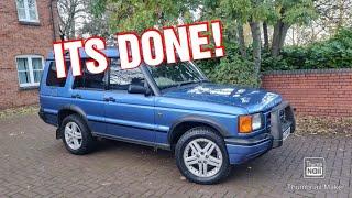 land rover discovery td5 done