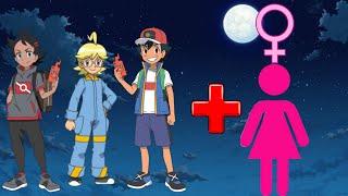 What if Leon and Ash had female mode  #viral #pokemon #pokemoncharacters  #leon #ash #SD PoGo