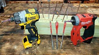 Dewalt Extreme 12V  VS Milwaukee Fuel 12V Power Screwdrivers Review and Screw test