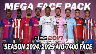 PES 2017 NEW MEGA FACE PACK 242025 AIO FOR ALL PATCH