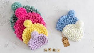  CUTE Crochet Baby Hat Pattern Modern Design for Baby 