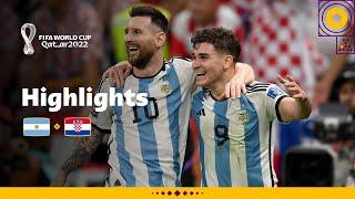 MESSI MAGIC & ALVAREZ SOLO GOAL   Argentina v Croatia  Semi-Final  FIFA World Cup Qatar 2022