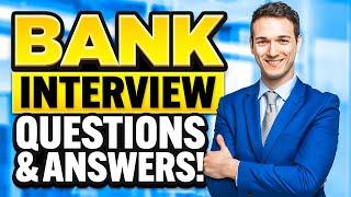 BANK Interview Questions & ANSWERS How to PREPARE for a BANKING JOB INTERVIEW