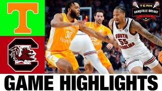 #4 Tennessee vs #17 South Carolina Highlights  NCAA Mens Basketball  2024 College Basketball