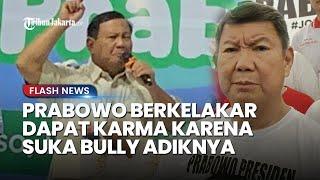 Kelakar Prabowo Dapat Karma Suka Bully Hashim Djojohadikusumo saat Masih Kecil