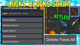 Lucky Blocks Battlegrounds Script  Roblox Script  Not Patched  No Ban