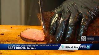 Whatcha Smokin? named best barbecue in Iowa by national magazine