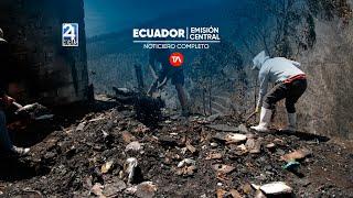 Noticiero de Ecuador Emisión Central 26092024