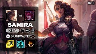 Samira vs Xayah ADC - KR Challenger - Patch 13.10 Season 13