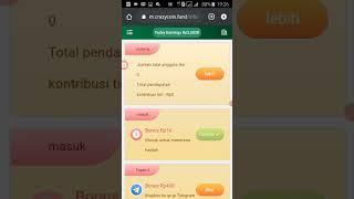CRAZYCOIN PENGHASIL SALDO DANA TERCRPAT 2021