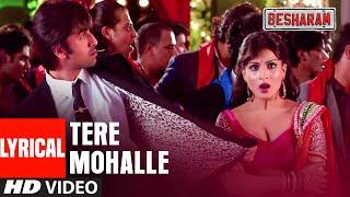 Tere Mohalle Lyrical  Besharam  Ranbir Kapoor Pallavi Sharda