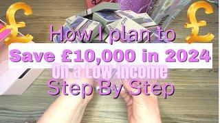 Save £10000 in 2024 on ANY Income  Low Income Budgeting