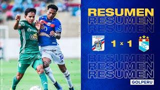 Resumen Carlos Mannucci vs Sporting Cristal 1-1 #TorneoAperturaXGOLPERU