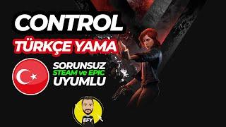 Control Türkçe Yama  Sorunsuz  Epic Steam Uyumlu 2021