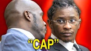 Young Thug Lawyer Says Cap In Court