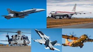 100 Years of the RCAF - 15 Minutes of CF-18 CC-177 CC-115 & More