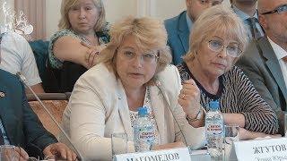 Элина Жгутова в рамках нулевых чтений законопроекта о назначении и выплате пенсий