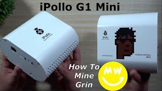 iPollo G1 mini $Grin Miner - Review Setup & 7 Day Profits