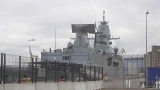 Военные корабли НАТО в Хельсинки