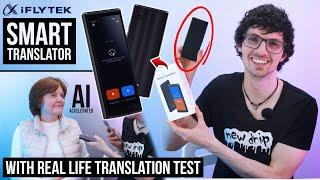 2024s Best Value Handheld Translator? - iFLYTEK Smart Translator Review & Test Free 4G Data Plan