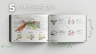 5 Ways To Improve Your Landscape Architecture Portfolio