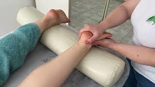 Класичний масаж ніг. Classic foot massage.