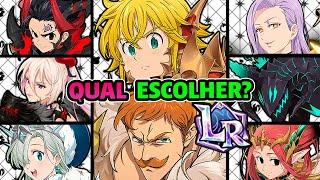 QUAL LR VOCÊ DEVE FAZER PRIMEIRO? GUIA DE PERSONAGENS LR - The Seven Deadly Sins Grand Cross