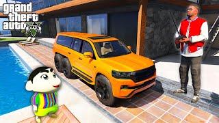 Franklin & Shinchan Buy Totota Land Cruiser 6X6 Car in Gta 5  Gta V Gameplay