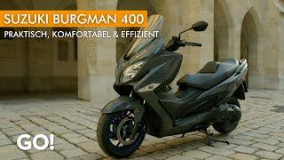Mehr als nur ein praktischer Cityflitzer - Der neue Suzuki Burgman 400