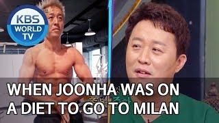 When Joonha was on a diet to go to Milan fashion week Happy Together2020.02.06