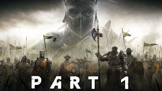 FOR HONOR Walkthrough Gameplay Part 1 - Warlords Knight Campaign