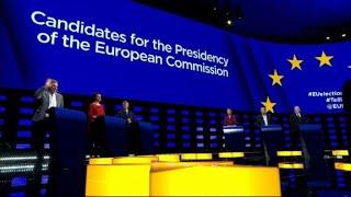 European Commission President candidates debate