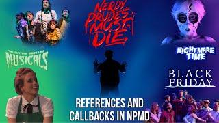 References and Callbacks in “Nerdy Prudes Must Die”  Starkid