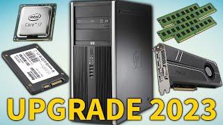 HP Compaq 8300 Elite 2023 Upgrade CPU RAM GPU and SSD