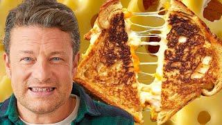 Jamie Oliver’s GRILLED CHEESE recipe is AWESOME  Pro Chef Reacts